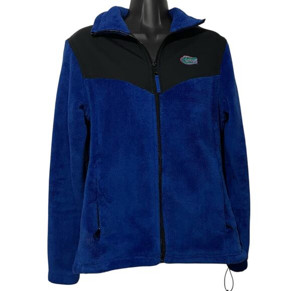 Columbia Womens Small Fleece Jacket UF University of Florida Gators Full Zip - Picture 1 of 12